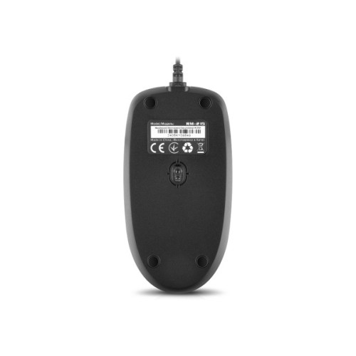 Мишка REAL-EL RM-215 USB Black/Gray (EL123200037)