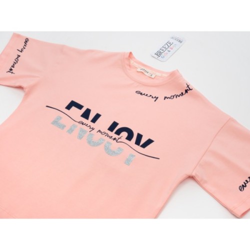 Набір дитячого одягу Breeze ENJOY (18482-152G-peach)