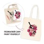 Набір для творчості Rosa Talent екосумка-розмальовка, Flowers, 38х42 см (4823098544623)