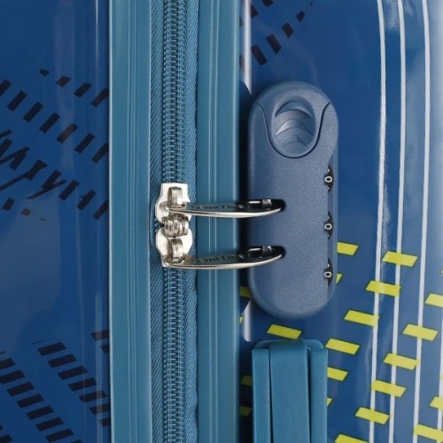 Валіза Semi Line Pattern 20" S Blue (T5652-1)