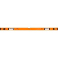 Рівень Neo Tools S 400 алюмінієвий, 120 см, 3 капсули, 2 отвори для рук (71-145)
