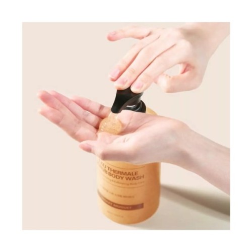 Гель для душу Kundal Eau Thermal Scrub Body Wash Violet Muguet 500 мл (8809809428655)