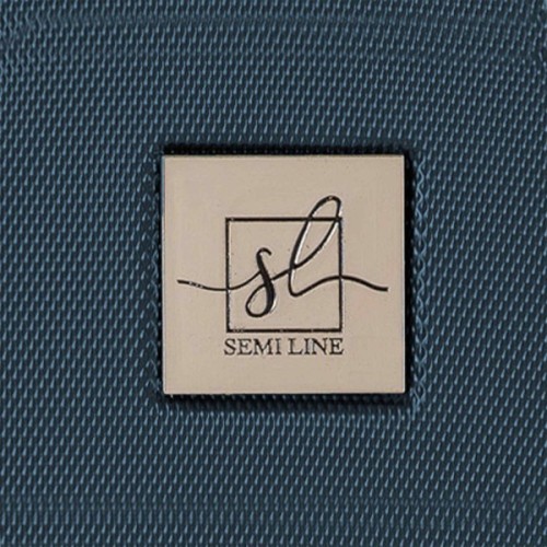 Косметичка Semi Line Бьюті-кейс 5L Blue/Brown (DAS302673)