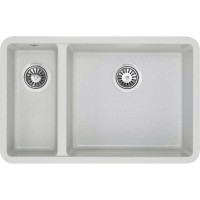 Мийка кухонна GRANADO Under top DOUBLE gris (gr3408)