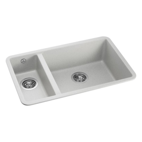 Мийка кухонна GRANADO Under top DOUBLE gris (gr3408)