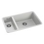 Мийка кухонна GRANADO Under top DOUBLE gris (gr3408)