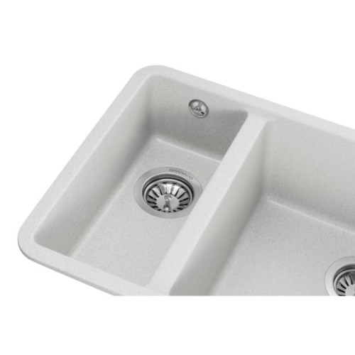 Мийка кухонна GRANADO Under top DOUBLE gris (gr3408)