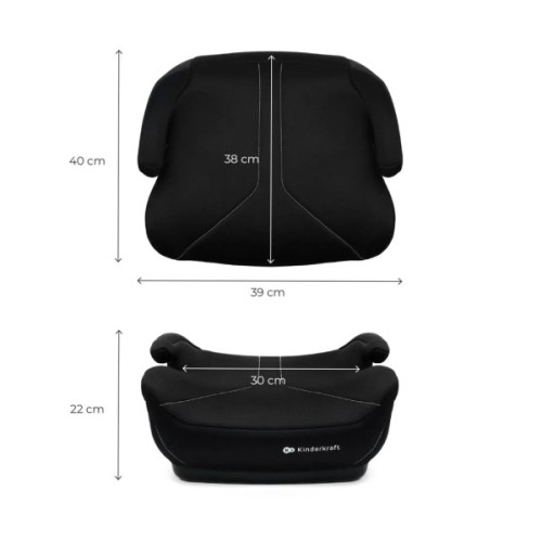 Автокрісло Kinderkraft i-Boost 2 бустер Black (KCIBOO02BLK0000) (5902533929153)