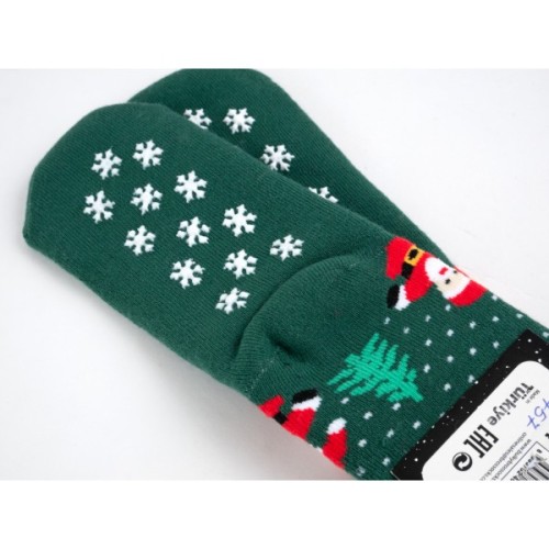 Шкарпетки дитячі Bross махрові (10757-4-6-green)