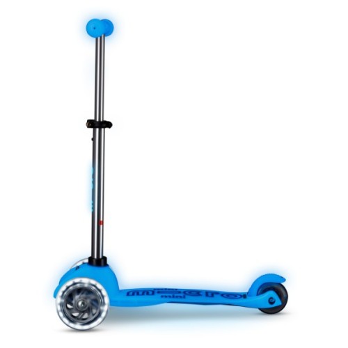 Самокат Micro Mini Deluxe Glow LED Арктичний синій (MMD215)