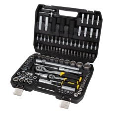 Набір інструментів Sigma насадок торцевих та с1/4" 1/2" 114шт CrV (6003781)