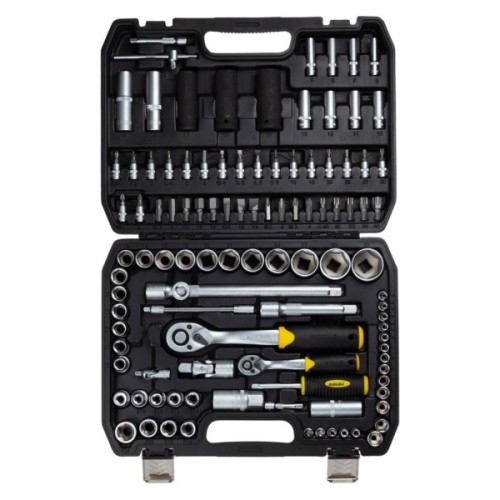 Набір інструментів Sigma насадок торцевих та с1/4" 1/2" 114шт CrV (6003781)