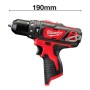 Шуруповерт Milwaukee M12 BPD-0, 30Нм (без АКБ та ЗП) (4933441950)