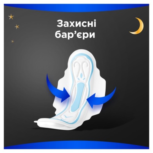 Гігієнічні прокладки Always Maxi Secure Night Розмір 4 6 шт. (8006540538258)