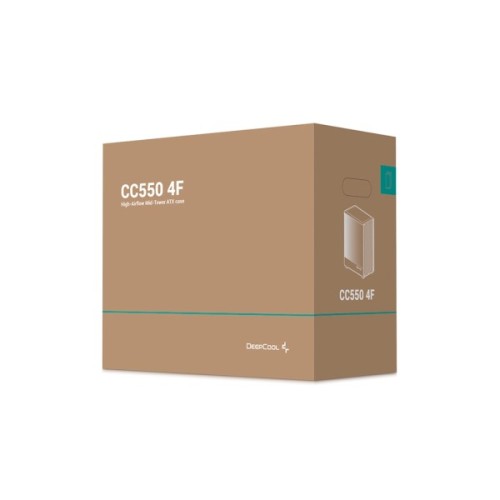 Корпус для ПК Deepcool CC550 4F Black (R-CC550BKANA4-G)