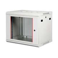 Шафа настінна Lande 9U 19" 600x600 ProlineB (LN-WB-09U6060-LG-F)