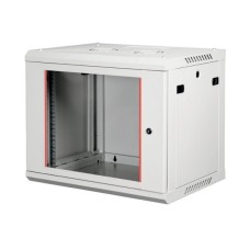 Шафа настінна Lande 9U 19" 600x600 ProlineB (LN-WB-09U6060-LG-F)
