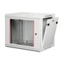 Шафа настінна Lande 9U 19" 600x600 ProlineB (LN-WB-09U6060-LG-F)