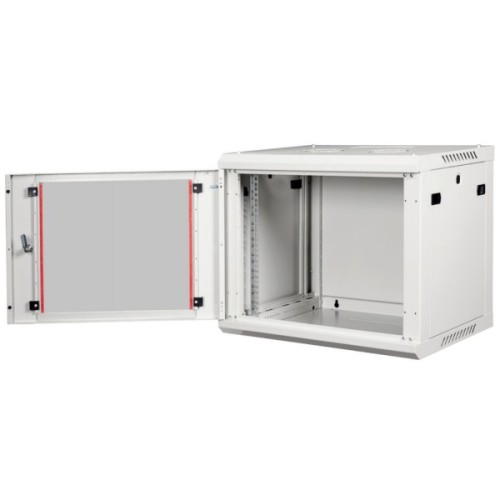 Шафа настінна Lande 9U 19" 600x600 ProlineB (LN-WB-09U6060-LG-F)