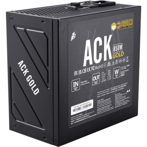 Блок живлення 1stPlayer 850W (ACK-GLD-850-BK-EU)