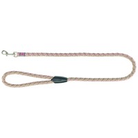 Повідець для собак Trixie Cavo L–XL 1 м діаметр 18 мм рожево-пісочний (4053032677722)