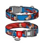 Нашийник для тварин WAUDOG Nylon з QR паспортом "Сила Супермена", пластиковий фастекс, L (282-1079)