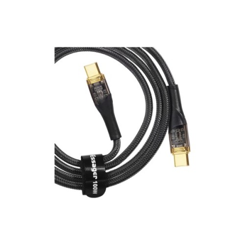 Дата кабель USB-C to USB-C 2.0m 100W black Essager (EXCTT1-XJA01-P)