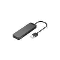 Концентратор Vention USB 2.0 to 4xUSB 2.0 black (CHMBB)