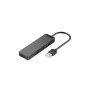 Концентратор Vention USB 2.0 to 4xUSB 2.0 black (CHMBB)