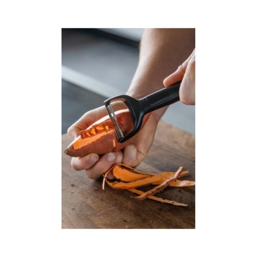 Овочечистка KitchenAid Classic горизонтальна 17,5 см чорний (KHH145OHOBEG)