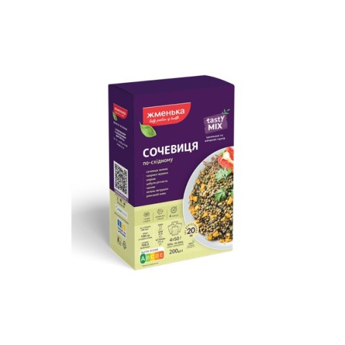 Крупа Жменька Пряна сочевиця по-східному 200 г (4820152182708)