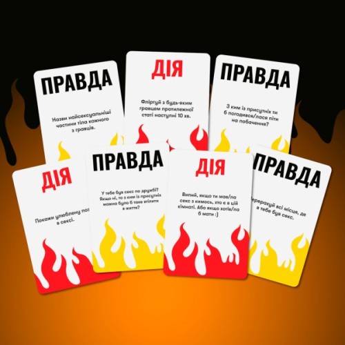 Настільна гра 18+ Orner На межі: Правда або Виклик (укр.) (orner-2683)