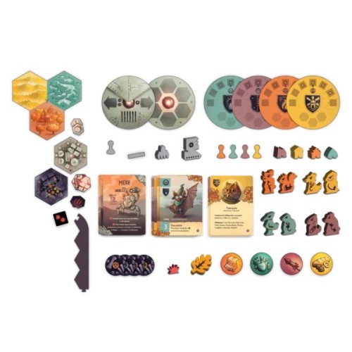 Настільна гра Geekach Games Оборонці нетрів (Defenders of the Wild) (укр.) (GKCH216dw)