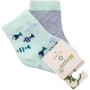 Шкарпетки дитячі Bibaby з рибками (68377-6-12-green)