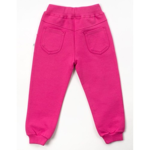 Штани дитячі Aziz трикотажні з утепленням (83029-98G-pink)