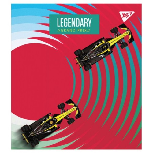 Зошит Yes А5 Grand Prix 12 аркушів лінія (765166)