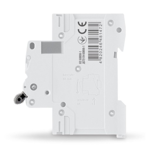 Автоматичний вимикач Videx RS6 RESIST 2п 16А 6кА С (VF-RS6-AV2C16)