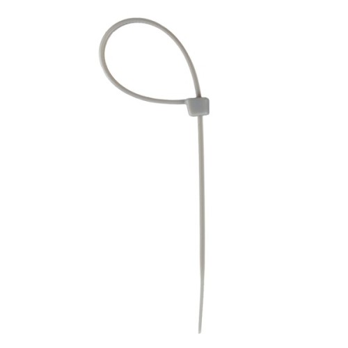 Стяжка Alloid 3.6х150мм, пластик, 100шт./уп., сірий (PC-36150G)
