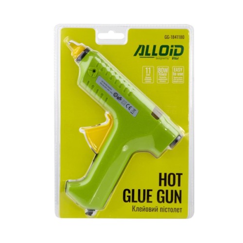 Клейовий пістолет Alloid Alloid. Клейовий пістолет 80Вт, 11мм (GG-1841180)