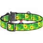 Нашийник для тварин WAUDOG Nylon "Авокадо" металічна пряжка-фастекс М (5138)
