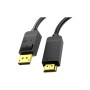 Кабель мультимедійний DisplayPort M to HDMI M 2.0m 4K30Hz black Vention (HAGBH)