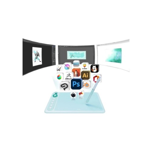 Графічний планшет Parblo Intangbo X7 Green (INTANGBOX7G)