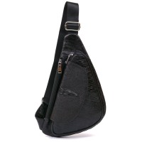 Сумка Vintage Через плече чоловіча Чорна (20696)