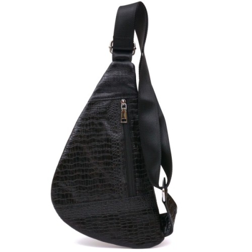 Сумка Vintage Через плече чоловіча Чорна (20696)