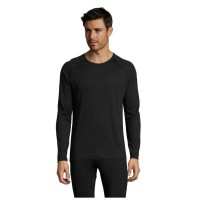 Лонгслів Sol's Sporty LSL men чорний XXL (02071312XXL)