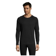 Лонгслів Sol's Sporty LSL men чорний XXL (02071312XXL)