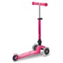 Самокат Micro Mini Deluxe Foldable LED" складний Рожевий" (MMD197)