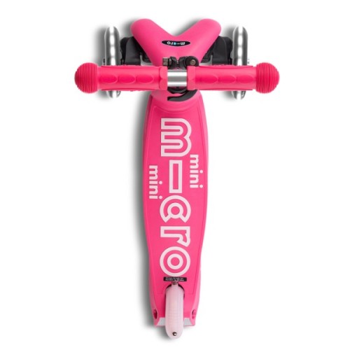 Самокат Micro Mini Deluxe Foldable LED" складний Рожевий" (MMD197)