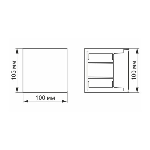 Світильник Videx LED AR04 IP54  6W 2700K (VL-AR04-062B)