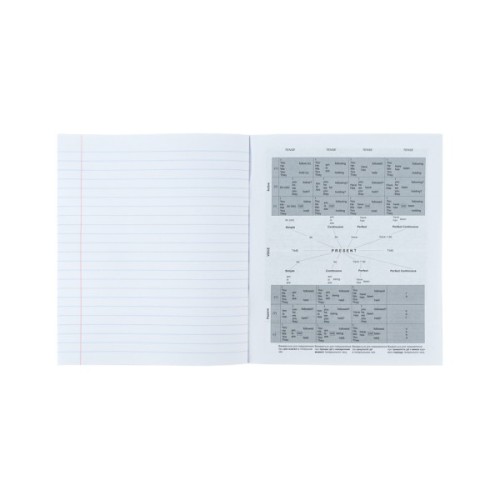 Зошит Kite предметний Sketch 48 аркушів, англійська мова лінія (K24-240-18)